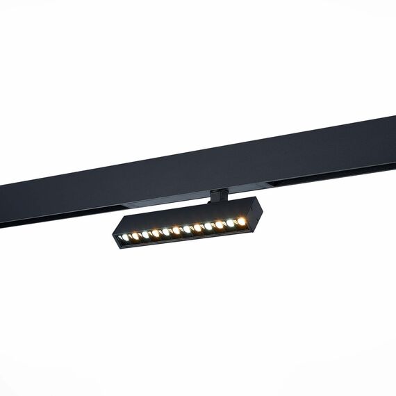 ST LUCE ST656.436.09 Светильник трековый Черный LED 1*9W 3000K 700Lm Ra>90 24 IP20 L220xW25xH105 220V