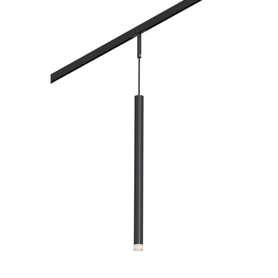 ST LUCE ST672.443.03 Магнитный трековый светильник Черный LED 1*3W 4000K 100Lm Ra>90 36° IP20 D18xH310 24V