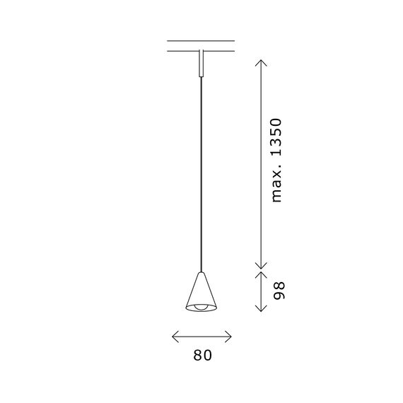 ST LUCE ST689.446.05 Магнитный трековый светильник Черный LED 1*5W 4000K Lm Ra>90 40° IP20 D80xH98 24V, изображение 3