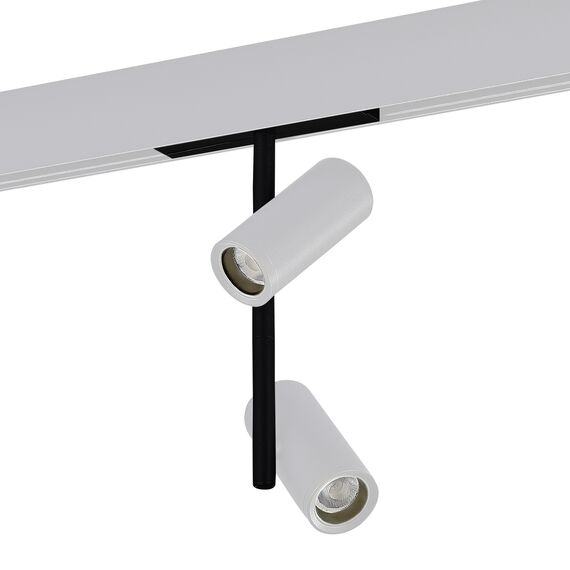 ST LUCE ST808.546.16 Магнитный трековый светильник Белый LED 1*16W 4000K 1 200Lm Ra>90 36° IP20 D45xH240 48V, изображение 4