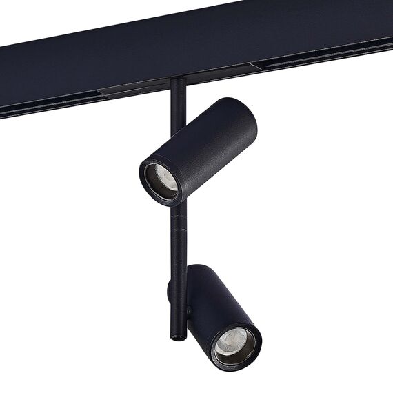 ST LUCE ST808.436.16 Магнитный трековый светильник Черный LED 1*16W 3000K 950Lm Ra>90 36° IP20 D45xH240 48VV, изображение 2