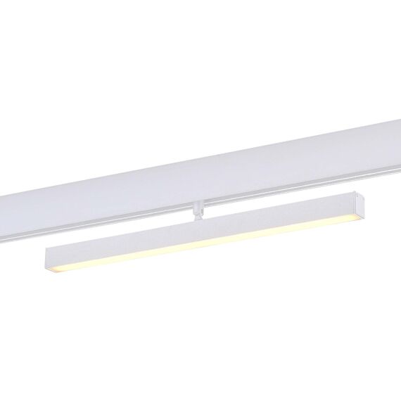 ST LUCE ST802.536.12 Магнитный трековый светильник Белый LED 1*12W 3000K 900Lm Ra>90 120° IP20 L405xW22,5xH9