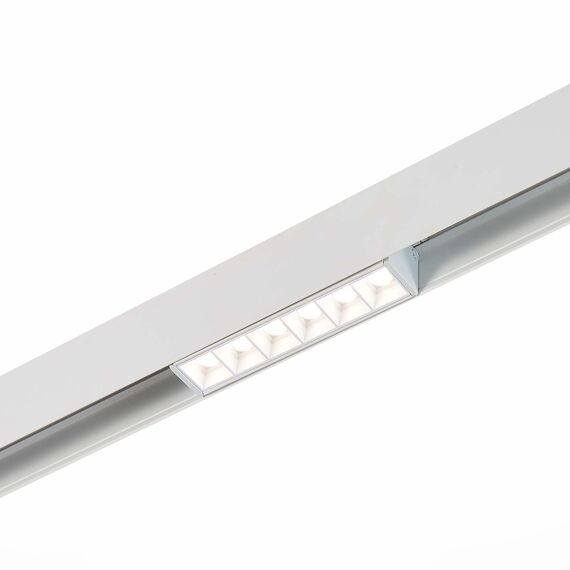 ST LUCE ST361.546.06 Магнитный трековый светильник Белый LED 1*6W 4000K 532Lm Ra>80 36° IP20 L115xW22xH44 48