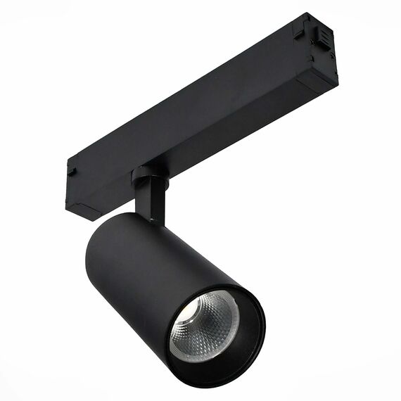 ST LUCE ST660.496.20 Светильник трековый SMART Черный LED 1*20W 2700K-6000K 1 065Lm Ra>90 36° IP20 D60xH140 220V