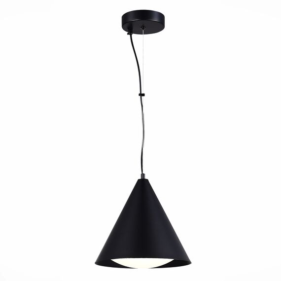 ST LUCE SL6501.403.01 Светильник подвесной ST-Luce Черный/Черный LED 1*7W 3000K