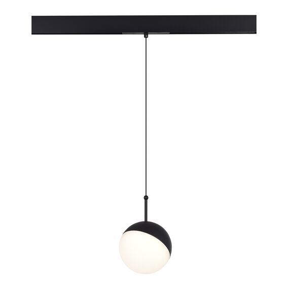 ST LUCE ST681.446.07 Магнитный трековый светильник Черный LED 1*7W 4000K Lm Ra90 120° IP20 D100xH- 48V