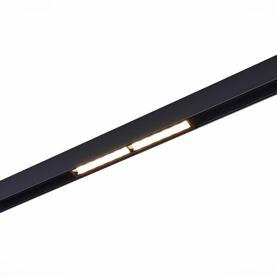 ST LUCE ST804.436.12 Магнитный трековый светильник Черный LED 1*12W 3000K 700Lm Ra>90 120° IP20 L220xW22xH46