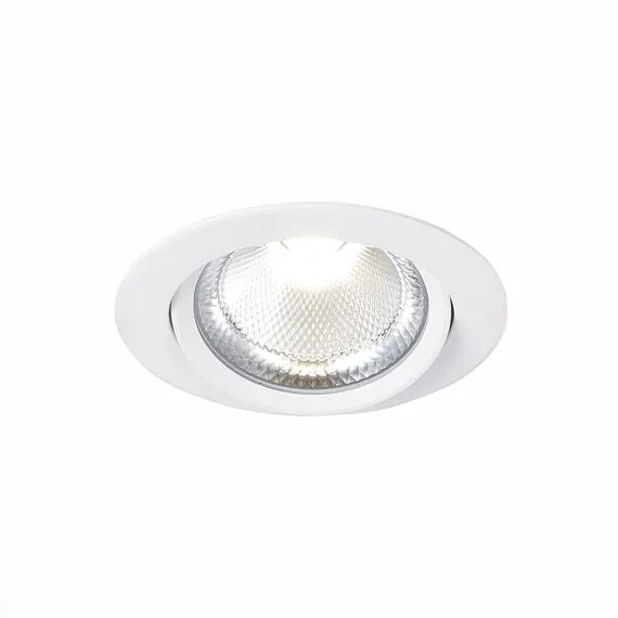 ST LUCE ST211.548.24.36 Светильник встраиваемый. Белый LED 1*24W 4000K 1 800Lm Ra80 36° IP20 D138xH88 220-240V, изображение 4
