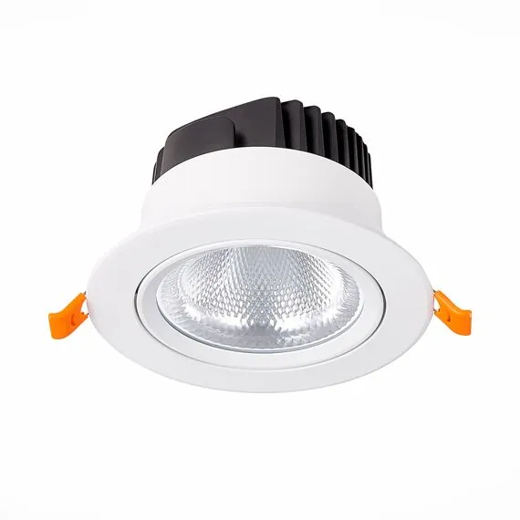 ST LUCE ST211.548.15.36 Светильник встраиваемый. Белый LED 1*15W 4000K 1 125Lm Ra80 36° IP20 D109xH65 220-240V, изображение 2