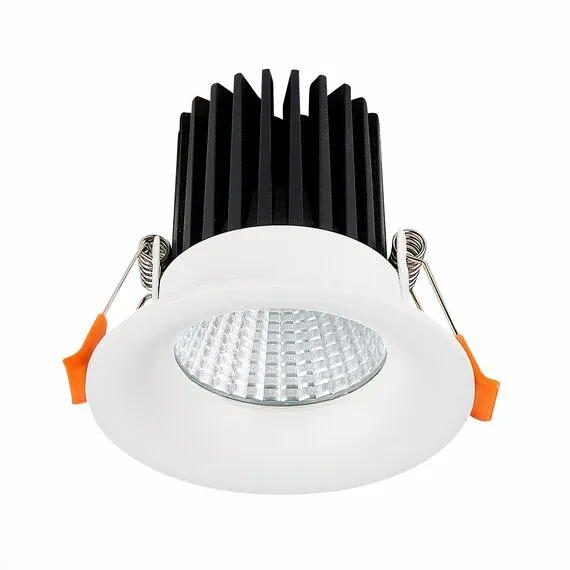ST LUCE ST703.548.10 Светильник встраиваемый. Белый LED 1*10W 4000K 900Lm Ra>90 38° IP20 D85xH75 170-240V, изображение 5