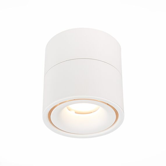 ST LUCE ST652.542.12 Светильник потолочный Белый LED 1*12W 4000K 1 000Lm Ra>90 36° IP20 D100xH105 170-240VV, изображение 4