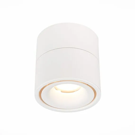 ST LUCE ST652.532.12 Светильник потолочный Белый LED 1*12W 3000K 1 000Lm Ra>90 36° IP20 D100xH105 170-240V, изображение 2