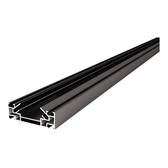 ST LUCE ST045.439.00 Профиль для монтажа однофазного шинопровода в натяжной потолок ST-Luce Черный Длина 3 0