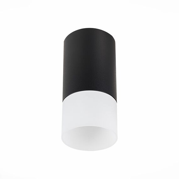 ST LUCE ST100.412.01 Светильник потолочный Черный GU10 1*50W IP20 D64xH131 220V Без ламп, изображение 2