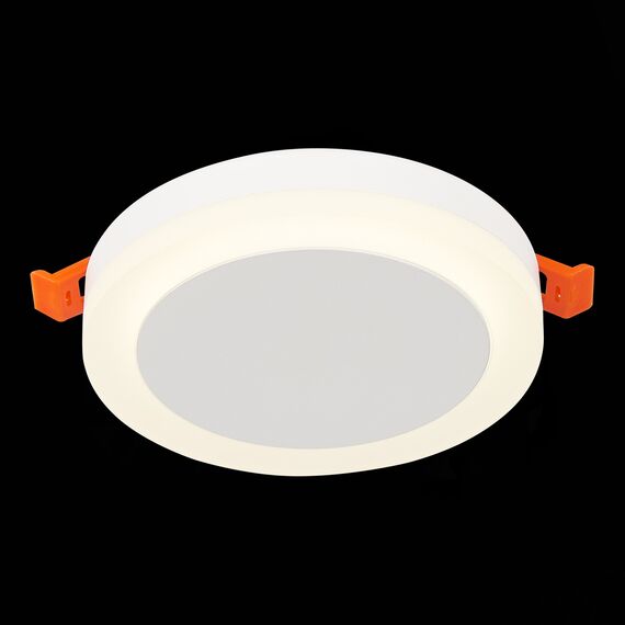 ST LUCE ST104.542.06 Светильник встраиваемый  Белый LED 1*6W 4000K 468Lm Ra>80 120° IP20 D110xH20 170-240V, изображение 5