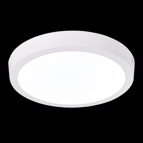 ST LUCE ST112.532.18 Светильник настенно-потолочный Белый LED 1*18W 3000K 1 225Lm Ra80 120° IP20 D210xH28 90, изображение 4