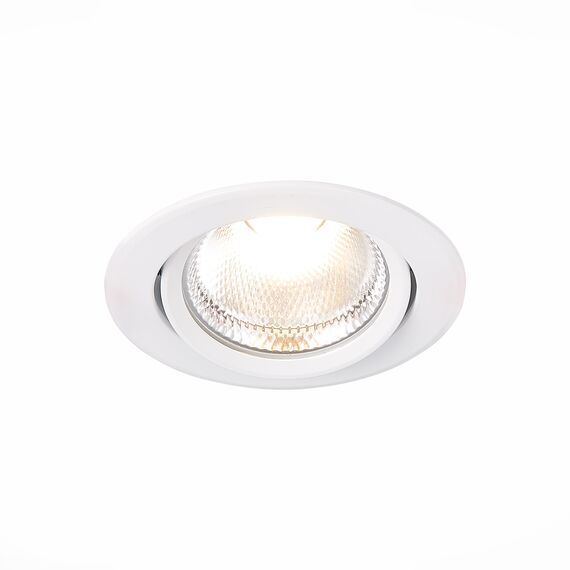 ST LUCE ST211.538.15.36 Светильник встраиваемый. Белый LED 1*15W 3000K 1 125Lm Ra80 36° IP20 D109xH65 220-240V, изображение 4