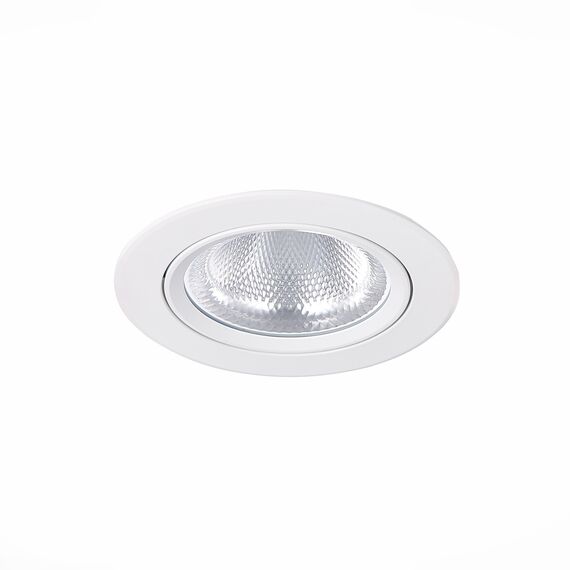 ST LUCE ST211.538.24.36 Светильник встраиваемый. Белый LED 1*24W 3000K 1 800Lm Ra80 36° IP20 D138xH88 220-240V, изображение 6