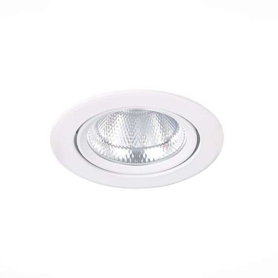 ST LUCE ST211.548.10.36 Светильник встраиваемый. Белый LED 1*10W 4000K 750Lm Ra80 36° IP20 D109xH65 220-240V, изображение 6