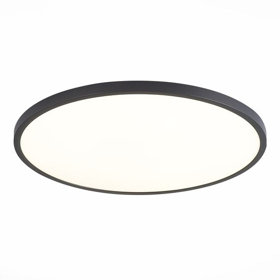 ST LUCE ST601.442.18 Светильник потолочный Черный LED 1*18W 4000K 1 620Lm Ra>90 120° IP20 D225xH25 180-240V