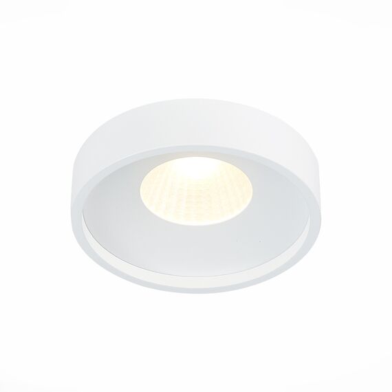 ST LUCE ST751.548.10 Светильник встраиваемый. Белый LED 1*10W 4000K 750Lm Ra>90 38° IP20 D100xH75 170-240V, изображение 4