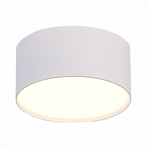 ST LUCE ST606.532.12 Светильник потолочный Белый LED 1*12W 3000K 1 080Lm Ra>85 120° IP20 D120xH55 185-265V