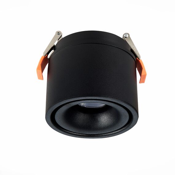 ST LUCE ST652.448.12 Светильник встраиваемый. Черный LED 1*12W 4000K 1 000Lm Ra>90 36° IP20 D100xH105 170-240VV, изображение 9