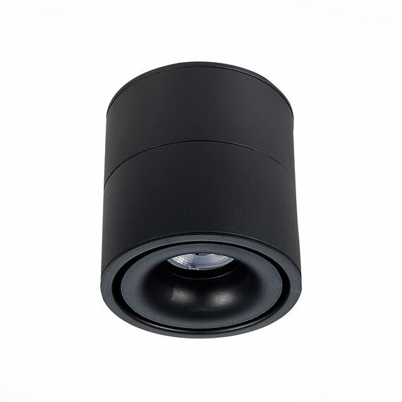 ST LUCE ST652.442.12 Светильник потолочный Черный LED 1*12W 4000K 1 000Lm Ra>90 36° IP20 D100xH105 170-240V, изображение 5