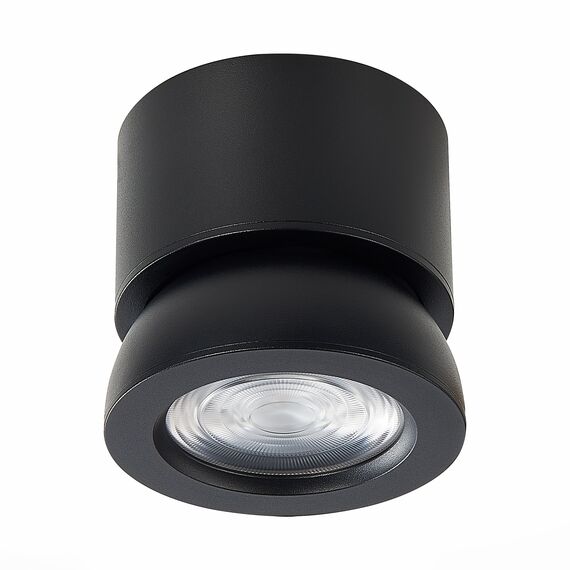 ST LUCE ST654.442.10 Светильник потолочный Черный LED 1*10W 4000K 850Lm Ra>90 38° IP20 D95xH96 180-240V, изображение 4