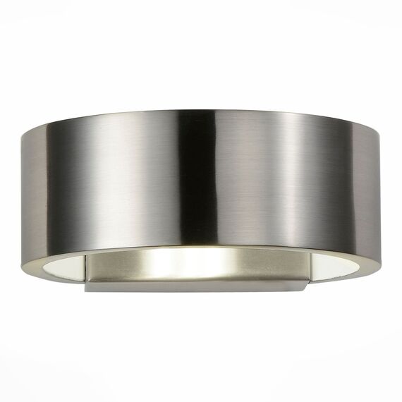 ST LUCE SL591.701.01 Светильник настенный ST-Luce Матовый Никель,Белый/Матовый Никель,Белый LED 1*6W 4000K