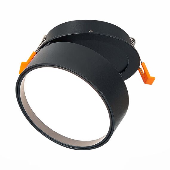 ST LUCE ST651.448.14 Встраиваемый поворотный светильник Черный LED 1*14W 4000K 1 100Lm Ra>90 120° IP20 D105x