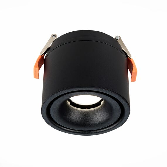ST LUCE ST652.438.12 Светильник встраиваемый. Черный LED 1*12W 3000K 1 000Lm Ra>90 36° IP20 D100xH105 170-240VV, изображение 6