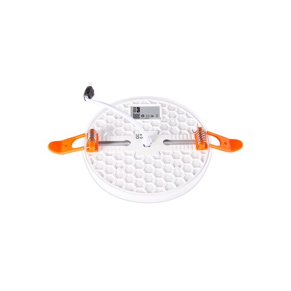 ST LUCE ST700.538.08 Светильник встраиваемый. Белый LED 1*8W 3000K 690Lm Ra80 180° IP44 D90xH20 85-265V, изображение 8