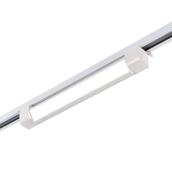ST LUCE ST368.536.20 Светильник трековый Белый LED 1*20W 3000K 1 450Lm Ra>90 120° IP20 L387xW49xH54 170-240V, изображение 6