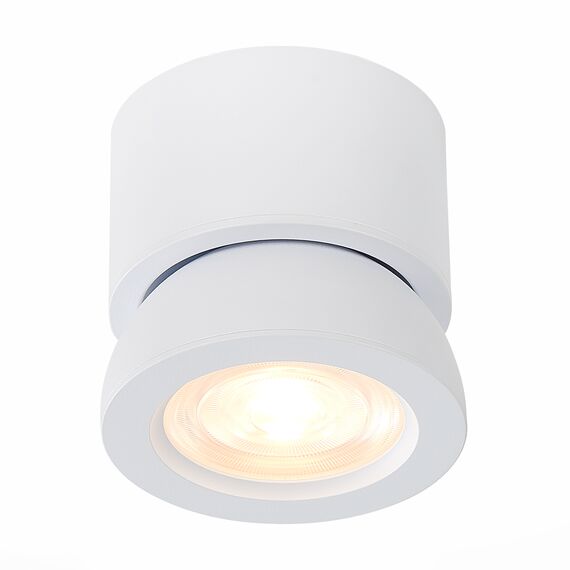 ST LUCE ST654.542.10 Светильник потолочный Белый LED 1*10W 4000K 850Lm Ra>90 38° IP20 D95xH96 180-240V, изображение 4