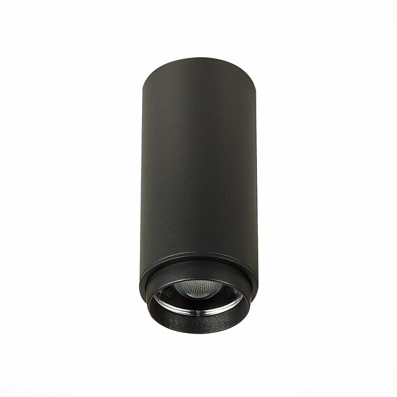 ST LUCE ST600.442.10 Светильник потолочный Zoom Черный LED 1*10W 4000K 1 000Lm Ra>80 15-60° IP20 D59xH130 17, изображение 2