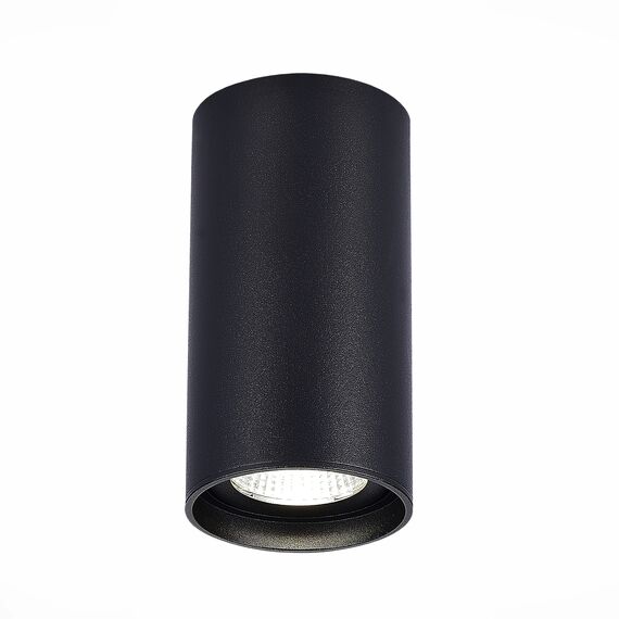 ST LUCE ST157.432.15 Светильник потолочный Черный LED 1*15W 3000K 1 200Lm Ra>90 60° IP44 D75xH140 220-265V