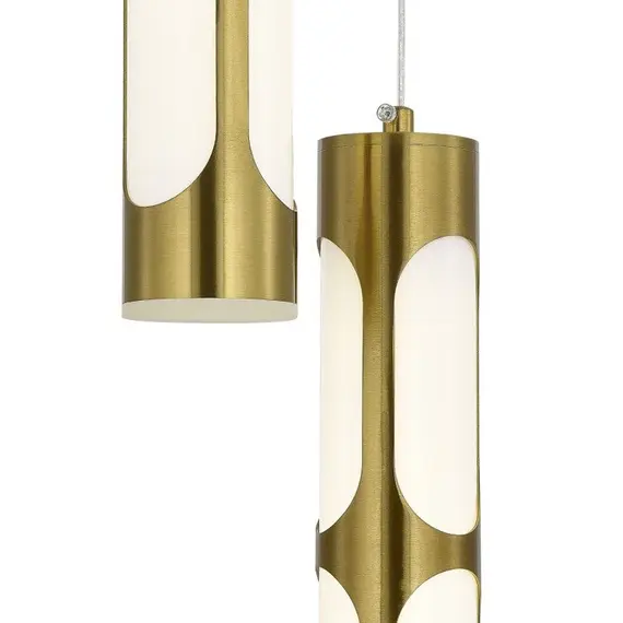 ST LUCE SL6237.303.03 Светильник подвесной ST-Luce латунь/белый LED 3*6W 4000K, изображение 4