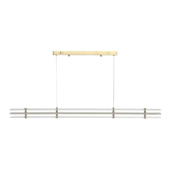 ST LUCE SL6245.223.01 Светильник подвесной ST-Luce золотистый/Прозрачный LED 1*30W 4000K, изображение 2