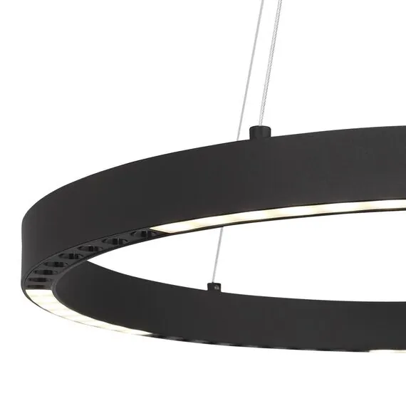 ST LUCE SL6238.423.01 Светильник подвесной ST-Luce черный/черный LED 1*25W 4000K, изображение 4