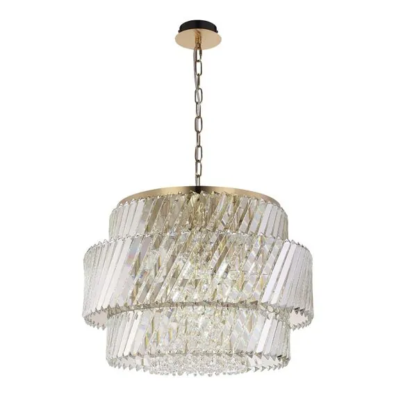 ST LUCE SL6138.303.12 Светильник подвесной ST-Luce латунь/прозрачный E14 12*40W