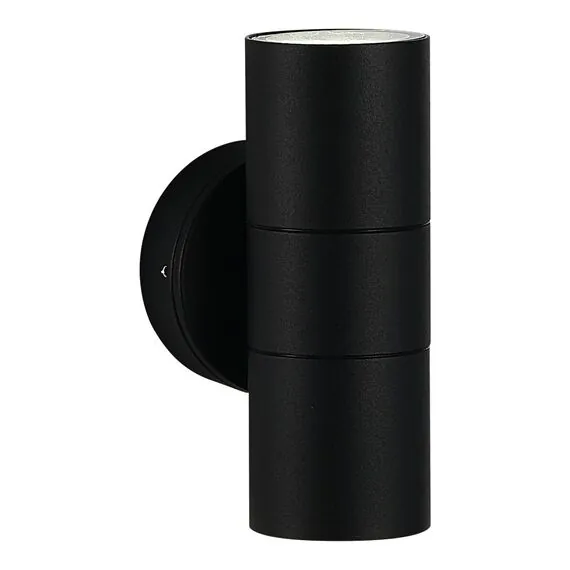 ST LUCE SL9008.401.02 Светильник уличный настенный ST-Luce черный/белый GU10 2*50W, изображение 3