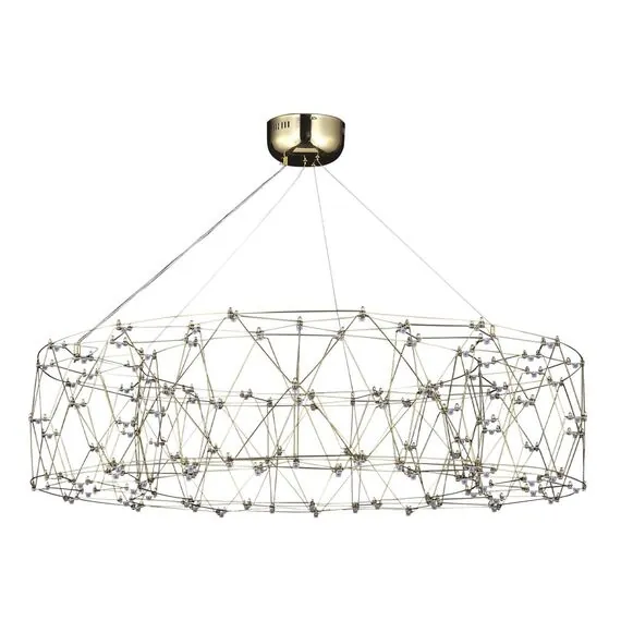 ST LUCE SL6602.203.72 Светильник подвесной ST-Luce Золотистый/Прозрачный LED 1*72W 4000K