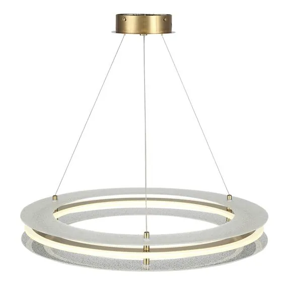 ST LUCE SL6245.203.01 Светильник подвесной ST-Luce золотистый/Прозрачный LED 1*40W 4000K, изображение 3