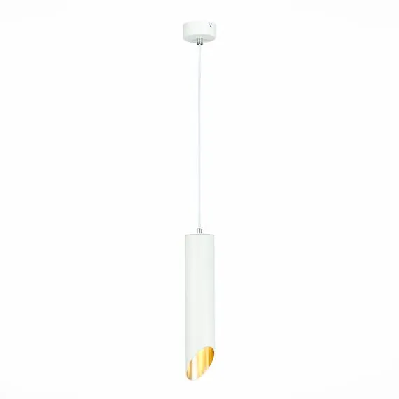 ST LUCE ST152.503.01 Светильник подвесной Белый GU10 1*50W  IP20 D60xH300 220V Без ламп