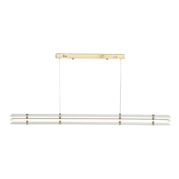ST LUCE SL6245.223.01 Светильник подвесной ST-Luce золотистый/Прозрачный LED 1*30W 4000K