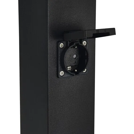ST LUCE SL9012.405.00 Столб уличный 2 розетки ST-Luce черный - -*15W, изображение 4
