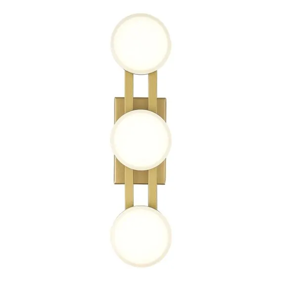 ST LUCE SL6610.201.03 Светильник настенный ST-Luce золотистый/белый LED 1*6W 4000K, изображение 3
