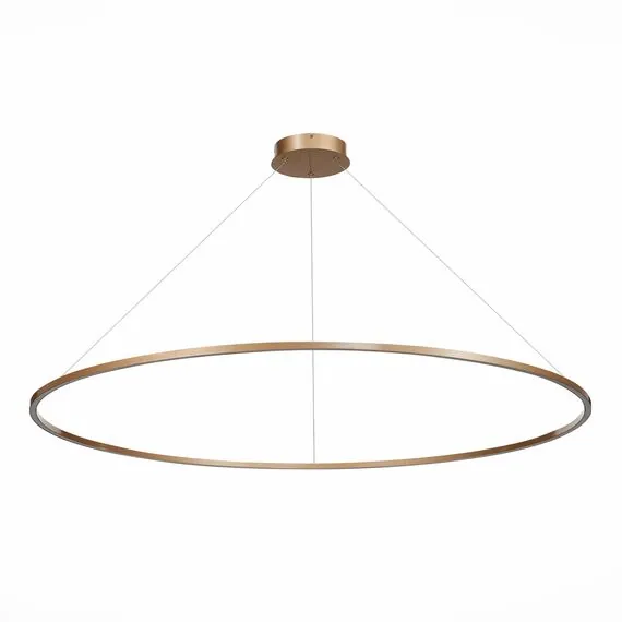 ST LUCE ST605.243.72 Светильник подвесной ST-Luce Золотистый/Белый LED 1*72W 4000K, изображение 2