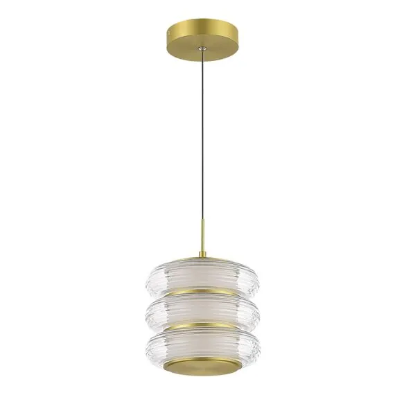 ST LUCE SL6239.203.03 Светильник подвесной ST-Luce золото/прозрачный LED 1*16W 3000K, изображение 2